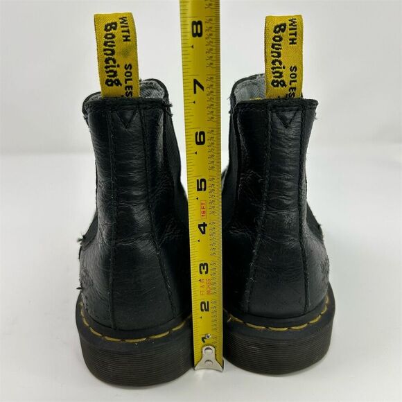 Dr. Martens Arbor ST Chelsea Boots Black Leather Steel Toe Slip Resistant Size 7 - Picture 10 of 16